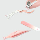 Baby Bunny Manicure Care Set Child Nail Clipper Set Baby Care Nail Scissors 5 Piece Set
