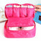 Fashion Double Layer Underwear Cosmetic Storage Bag Makeup Tool Box Multifunctional Storage Package