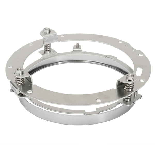 7 Inch Chrome Motorcycle Round Headlight Mounting Ring Bracket For Harley Davidson