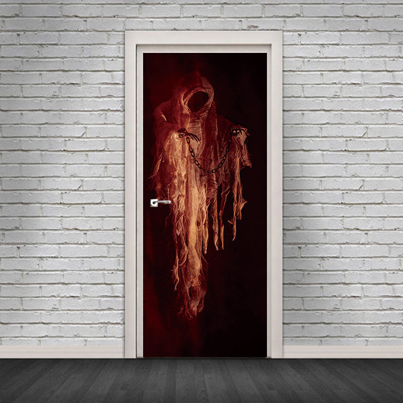 Miico MT008 3D Door Sticker Halloween Sticker Removable Wall Stickers Halloween Patry Decoration