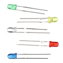 160pcs 3mm LED Diode Yellow Red Blue Green Light Assortment DIY Kit