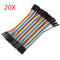 800pcs 10cm Female To Female Jumper Cable Dupont Wire For