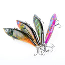 ZANLURE 4pcs/set 8cm 11.8g Fishing Lure Full Aqueous Layer Wobbler VIB Vibration Artificial Hardbait