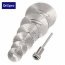 Drillpro SW-B3 6pcs HSS Circular Saw Blade Cutting Discs Wheel Set For Rotary Tool