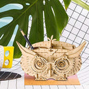 Robotime TG405 Owl Shortage Box Modern 3D Wooden Puzzle Mechanical Jigsaw Education Toy