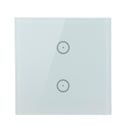 1/2/3 Gang WIFI Smart Voice Control Glass Panel Switch EU Plug Waterproof Glass Touch Screen Support Alexa Google Timer Switch
