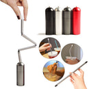 LAOTIE Stainless Steel Drinking Straw Outdoor Camping Picnic Foldable Reusable Water Tube