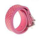 PU Leather Dog Collars Diamante Collar