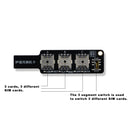 3 in 1 Universal IP Test Card Mobile Phone SIM Test Card Repair Tool for iPhone for Samsung Xiaomi Huawei Android Signal Testing Tool