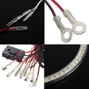 Xenon Headlight 3528 LED Angel Eyes Halo Rings Kit For BMW E60 E39 E90 E46 E38