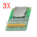 3pcs 3.5V / 5V Micro SD Card Module TF Card Reader SDIO/SPI Interface Mini TF Card Module