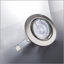 6pcs 5W GU10 LED Recessed Spotlight Round Rotatable Flush 400LM Ceiling Light Spotlight AC220V-240V