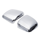 Pair Gloss Chrome Car Rearview Mirror Cover For Nissan NV200 Evalia 2010-2018