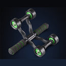 Sports Fitness Four-Wheels Power Roller Abdomen Exercise Wheels Equipment Muscle Strength Training