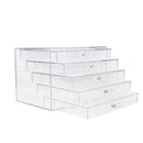 120 Grids Desktop Nail Tips Jewelry Storage Box Rhinestones Bead Container Holder