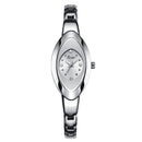 LONGBO 80460 Simple Crystal Dial Waterproof Elegant Crown Fashion Ladies Dress Women Full Steel Quartz Watch