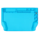 SS-004H 45x30cm 3D Phone Maintenance Mat Ergonomic Silicone Desk Mat High Temperature Heat Insulation Soldering Repair Pad for Phone Repair