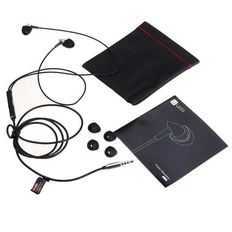 UiiSii HI705 Hi-Fi Earphone Strong Bass Stereo with MIC Volume Line Control