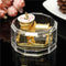 Acrylic Gold Wind Up Music Box:Castle In The Sky