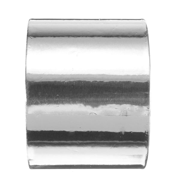 80mm Silver Aluminum Foil Adhesive Seal Ring Heating Roll Tape 25M