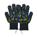1pc Silicone and Cotton High Temperature Resistant Heat-resistant Useful Bacon Microwave Oven Glove