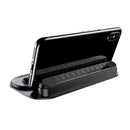 Baseus Multi-functional Car Phone Holder Dashboard Silicone Temporary Parking Card Number Plate