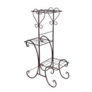 3 Tier Garden Planter Stand Flower Pot Plant Display Shelf Balcony Home Decorations