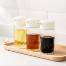Jordan&Judy 2Pcs Spice Jar Salt and Pepper Shakers With Lid Cooking Spice Dispenser Seasoning Container Pourer Kitchen Storage Container