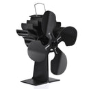 4 Blades Fireplace Fan Thermal Heat Power Wood Burner Fan Stove Fan