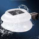 Solar Powered 9 LED Fence Light Outdoor Garden Wall Lobby Pathway Lamp Waterproof