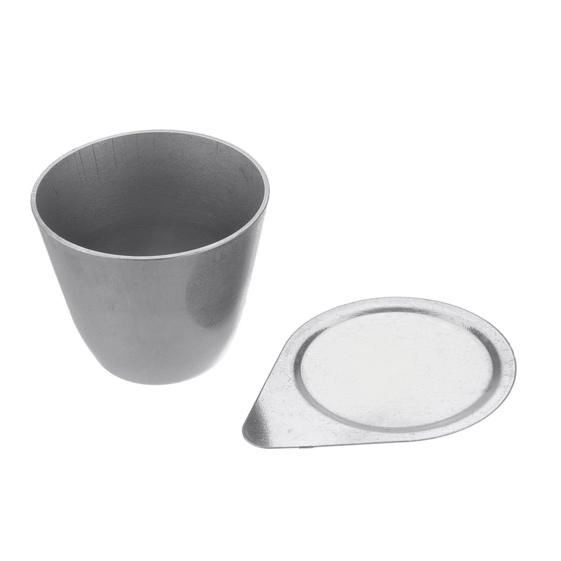 30/50ml Nickel Crucible High Temperature Resistant Container w/ Lid Cover Melting Casting Refining