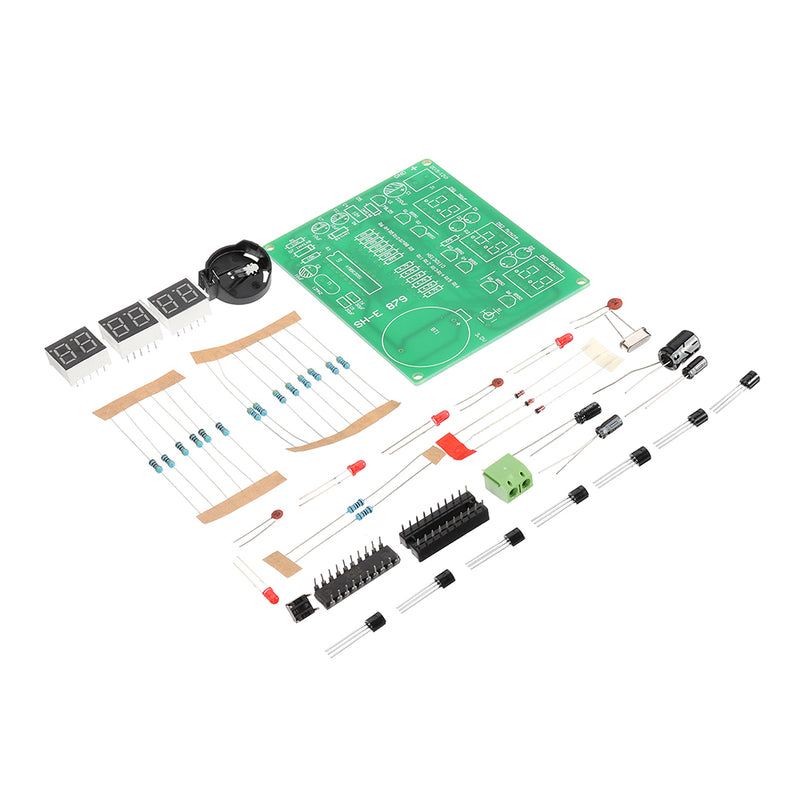 DIY 6 Digital LED Electronic DIY Clock Kit Electronic Component Parts 9V-12V AT89C2051
