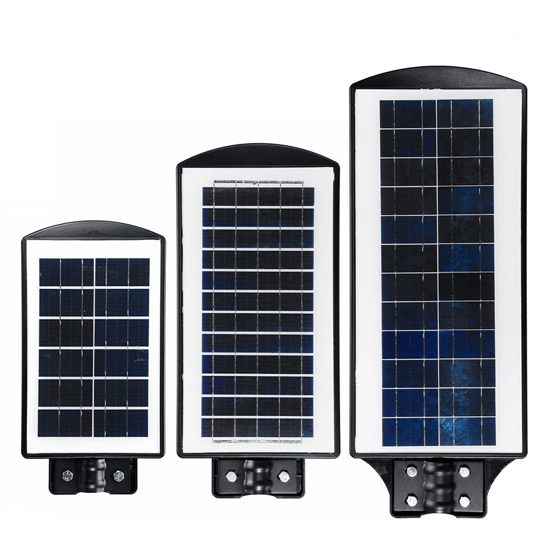 Solar 117/234/351 LED Street Light PIR Motion Sensor Lamp Outdoor With Remote Controller