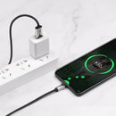 HOCO 3A Micro USB Type-C Fast Charging Data Cable For Xiaomi MI9 Pocophone F1 HUAWEI VIVO OPPO Oneplus 7 S10 S10+