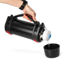 BIKIGHT 2L Stainless Steelthermos Travel Mug Flask Thermal Hot Water Insulated Bottle