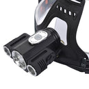 XANES 2712-2 1000 Lumens T6+2XPE Led Bicycle  Headlight 180  Rotation Outdoor Sports HeadLamp