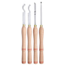 Hollower Wood Turning Tool Hollowing Cutting Lathe Tool With Wood Carbide Inserts And Wooden Handle