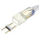 AC220-240V 2 Pin 6mm LED Flexible Strip Tape Rope Light Connector Adapter EU Plug