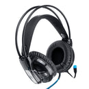 A18 Colorful Luminous Gaming Earphone Stereo 3.5mm Wired Headset LED E-sports Headphone With Mic
