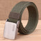 125cm ENNIU TB56 3.8cm Canvas Tactical Belt Quick Release Inserting Buckle Leisure Belt