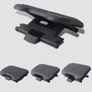 Adjustable Tilting Footrest Under Desk Ergonomic Office Foot Rest Pad Footstool Foot Pegs