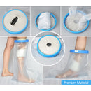 Cast Bandage Waterproof Protector Cover Bath Shower Adult Short Leg Reusable for Arm Leg Claf Ankle
