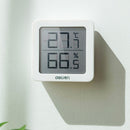 Deli Digital Thermometer Hygrometer LCD Clear Display Standing and Hanging Dual Use