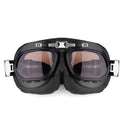 Motorcycle Goggles Glasses Vintage Classic Goggles Retro Pilot Cruiser Steampunk UV Protecti