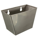 Stainless Steel Wall Mount Beer Bottle Opener Cap Box with Screws & Bulged Tubes