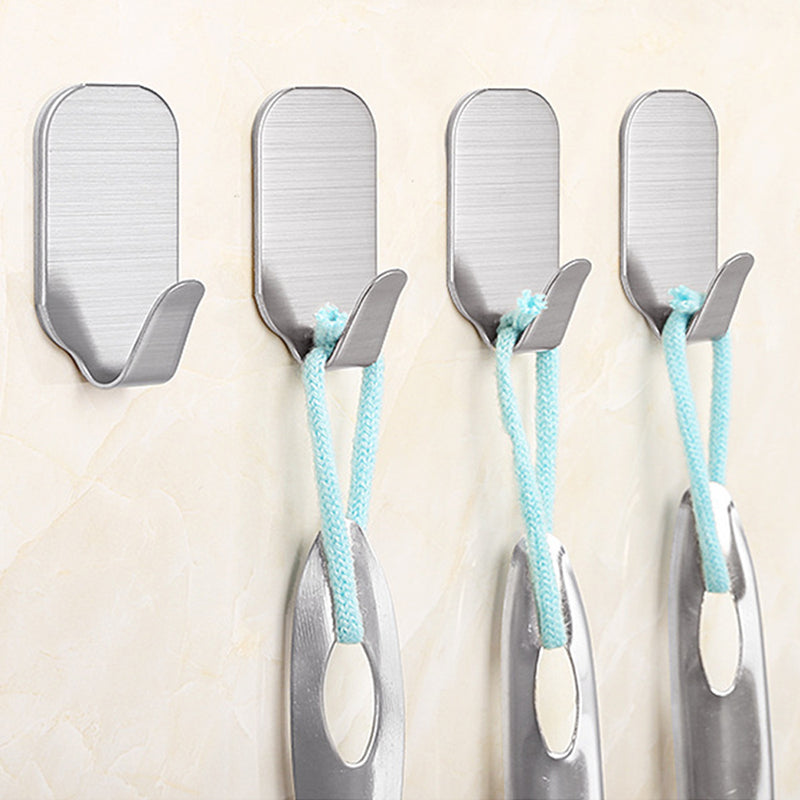 3KG Self Adhesive Bathroom Wall Door Stainless Steel Holder Home Hook