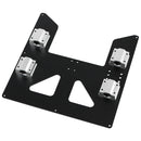 Black/Silver Aluminum Y Carriage Hot Bed Support Plate with Slider for 3D Printer