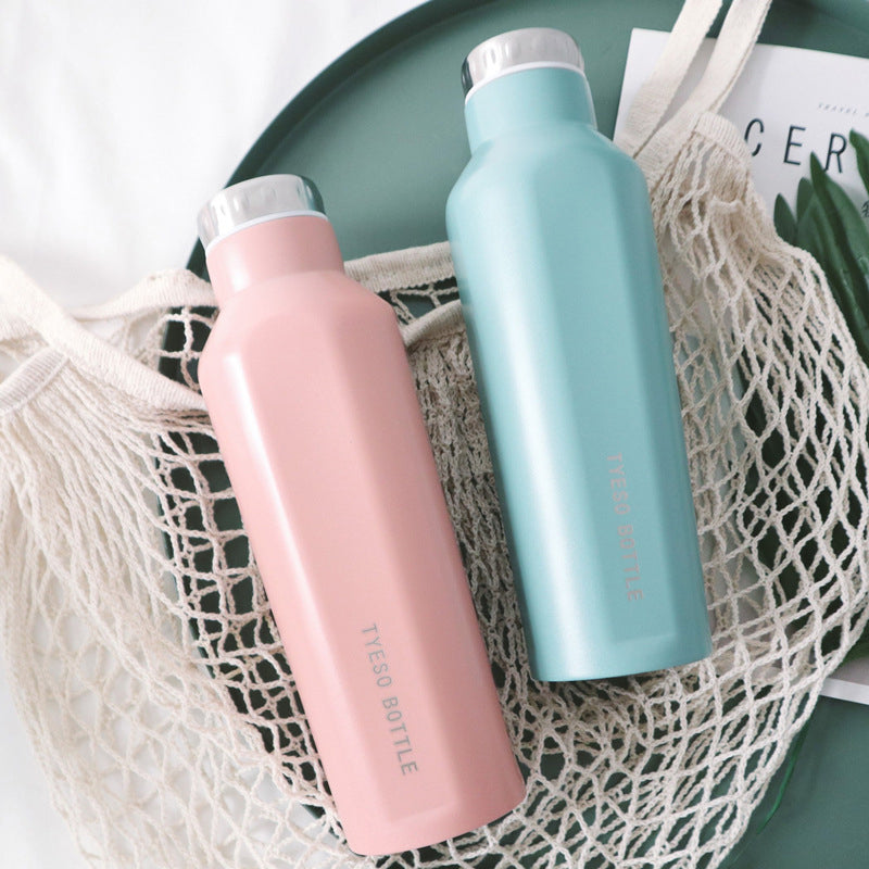 500ML Insulted Mug Stainless Steel Coffee Bottles Mugs Vacuum Flask Thermoses For Best Gifts