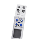 TM610 18mm Single Module DIN Rail 7 Days 24 Hours Programmable Timer Switch 220V
