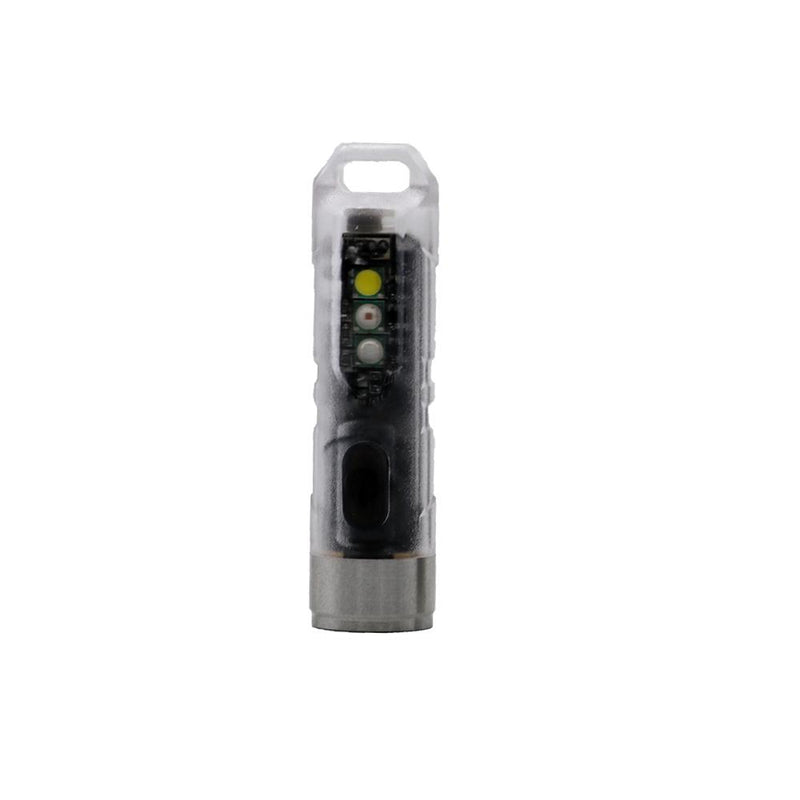 ROVYVON Aurora A8 350LM Mini Keychain Light  USB Rechargeable Flashlight USB Charging EDC Flashlight Mini Torch Work Lamp Hunting Camping Emergency Lantern